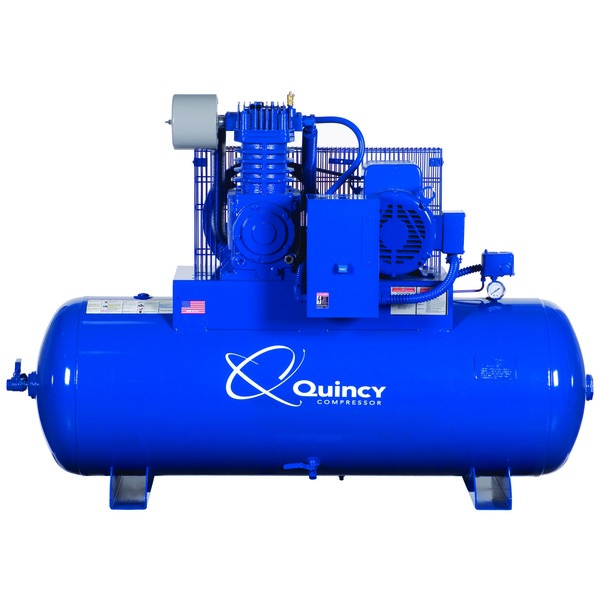 Quincy Compressor 7.5 HP Two Stage-QT PRO (Splash Lubricated)-w/Mag Starter, 271CS80HCB23 471CS80HCB